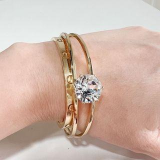H&M Crystal Swarovski bangle bracelet
