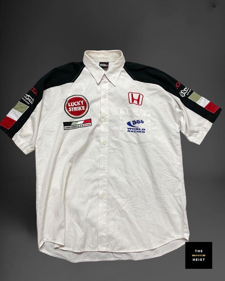 Honda Work Shirt, Men's Fashion, Tops 
