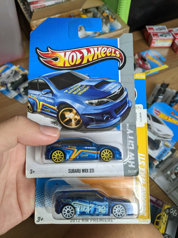 Sti hot wheels top