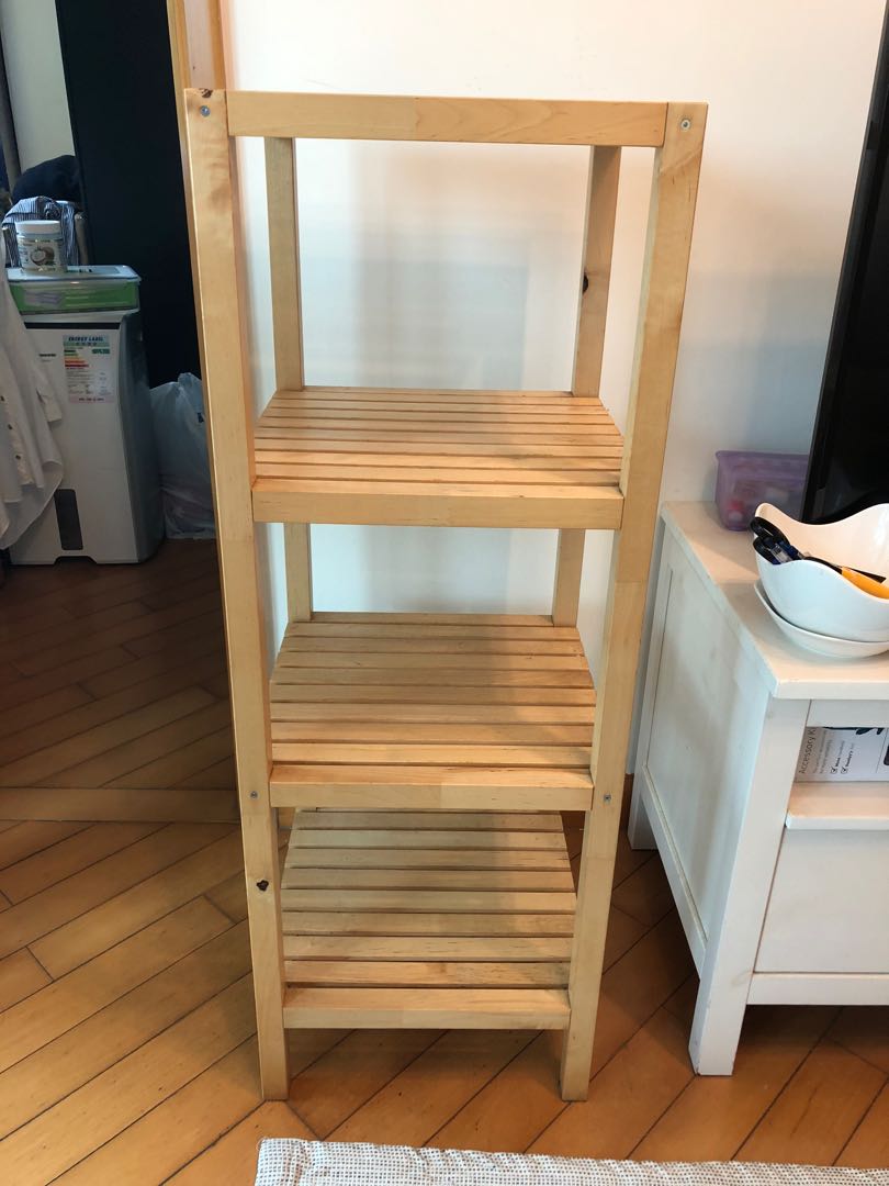 ikea木架, 傢俬＆家居, 傢俬, 書櫃、櫃子及架 - Carousell