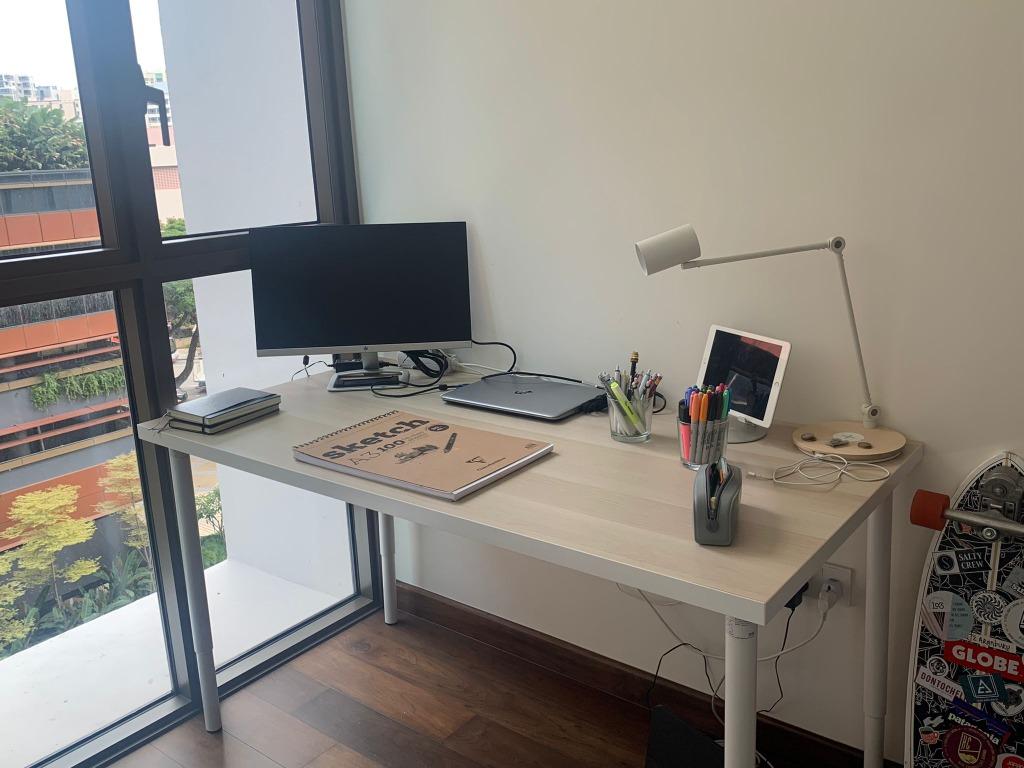 IKEA LINNMON Table 150 x 75 cm Furniture Home Living