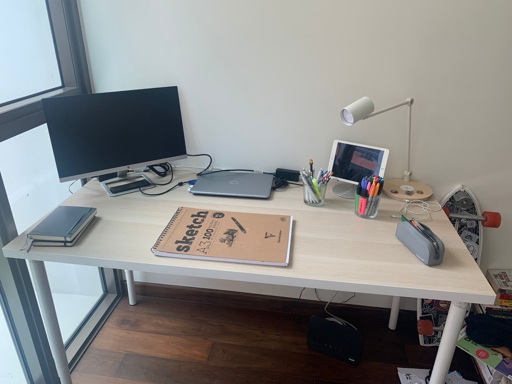 IKEA LINNMON Table 150 x 75 cm Furniture Home Living