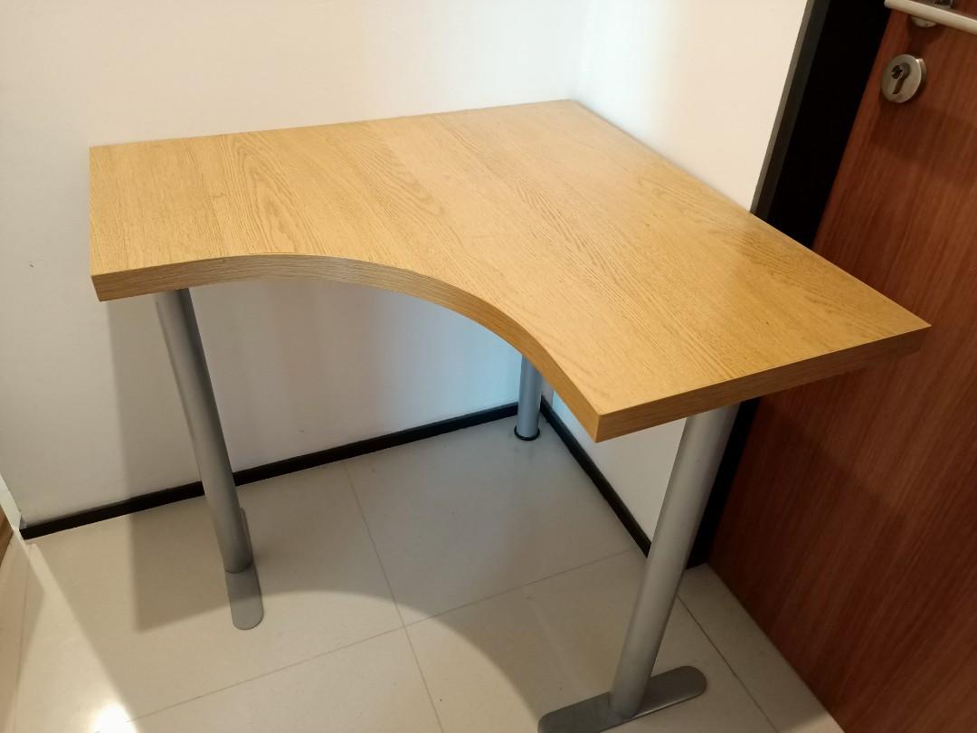 Ikea Corner Study Table, Furniture & Home Living, Furniture, Tables