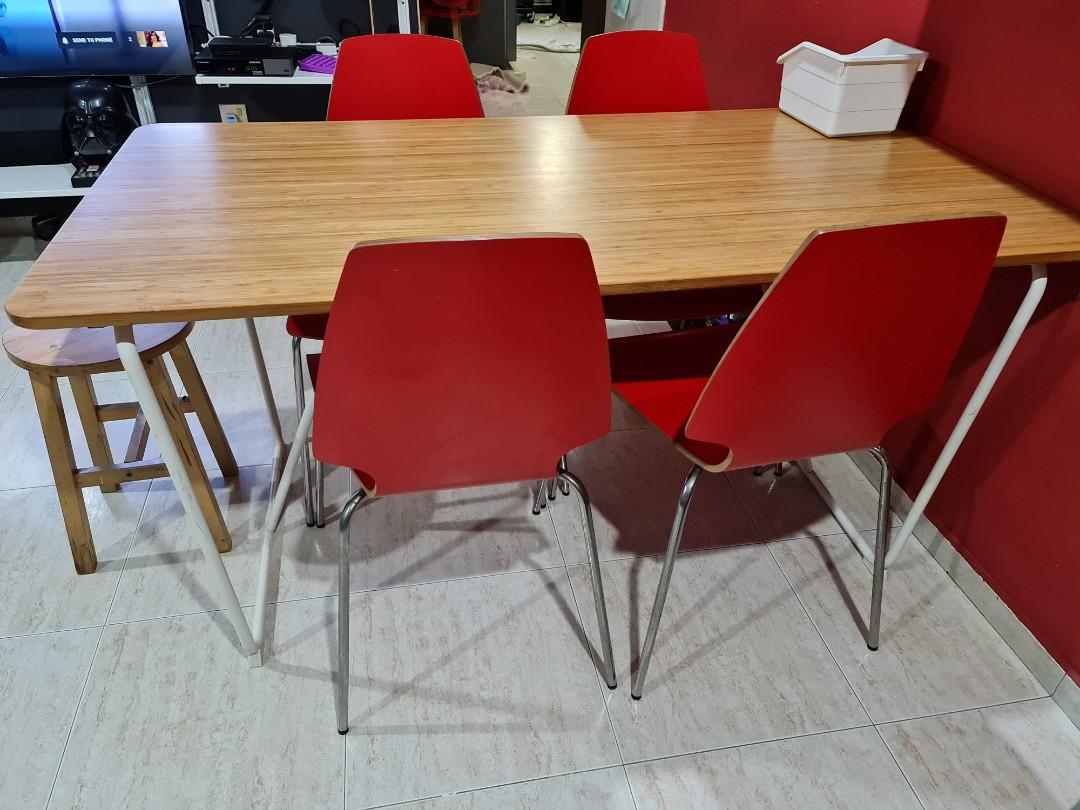 Ikea dining table, Furniture & Home Living, Furniture, Tables & Sets on