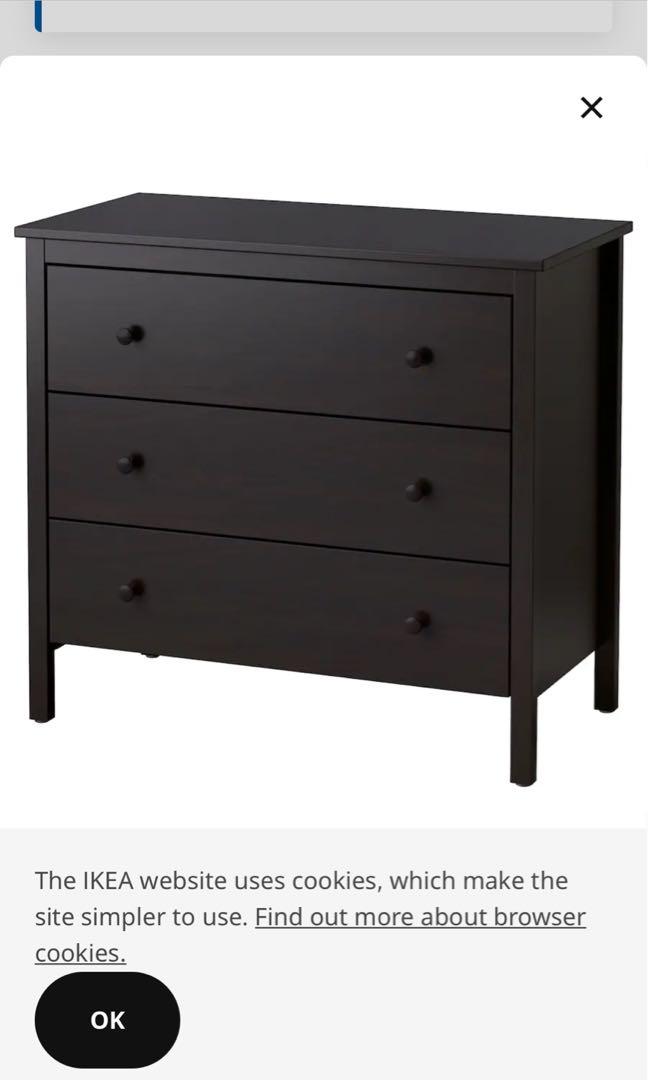 Ikea Hemnes Bedroom Furniture Set for Sale, Furniture & Home Living