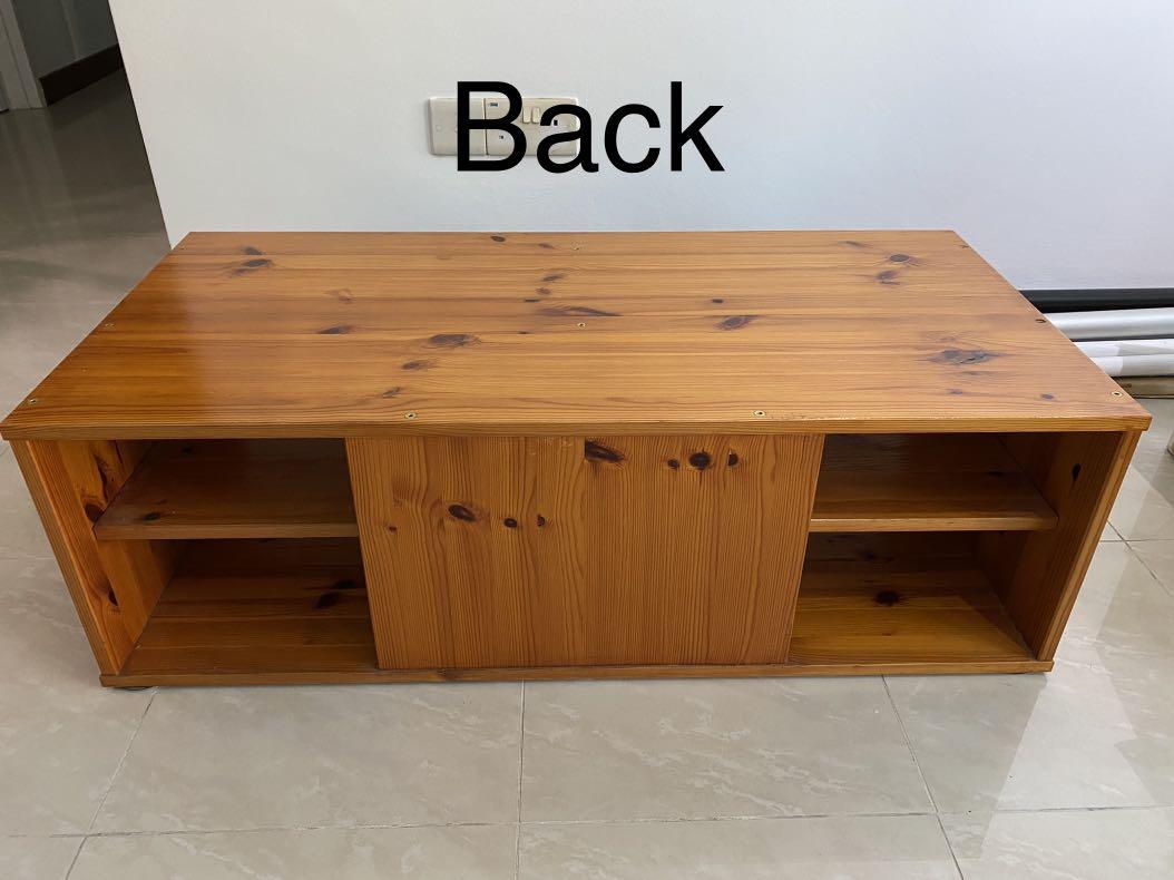 IKEA solid wood TV Console, Furniture & Home Living, Furniture, TV