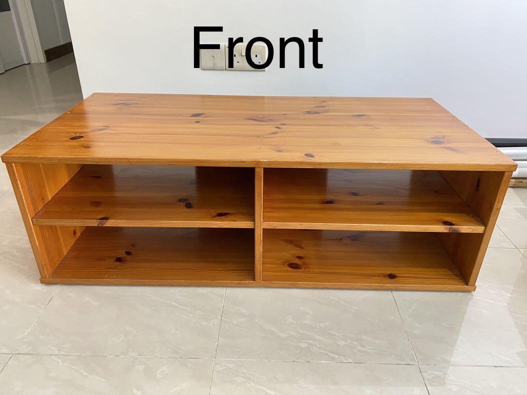 IKEA solid wood TV Console, Furniture & Home Living, Furniture, TV