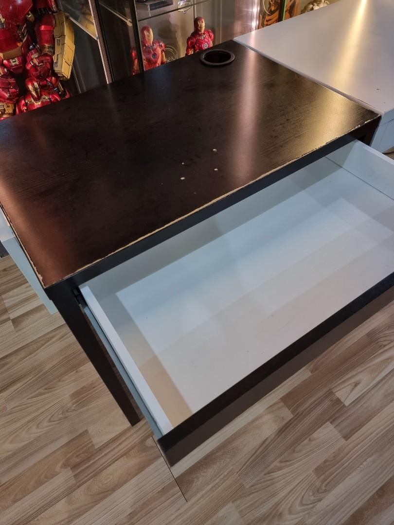 Ikea Table Dark Brown, Furniture & Home Living, Furniture, Tables