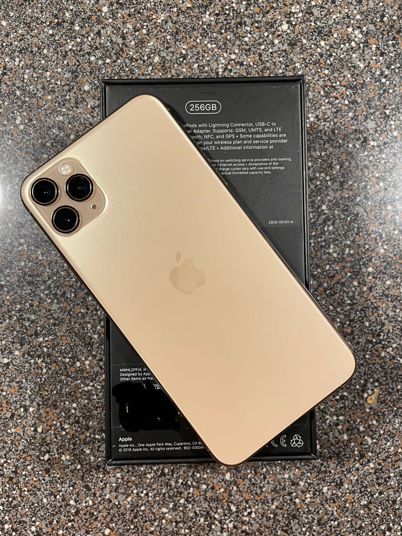 iPhone 11 Pro Max 256GB GOLD OPEN LINE