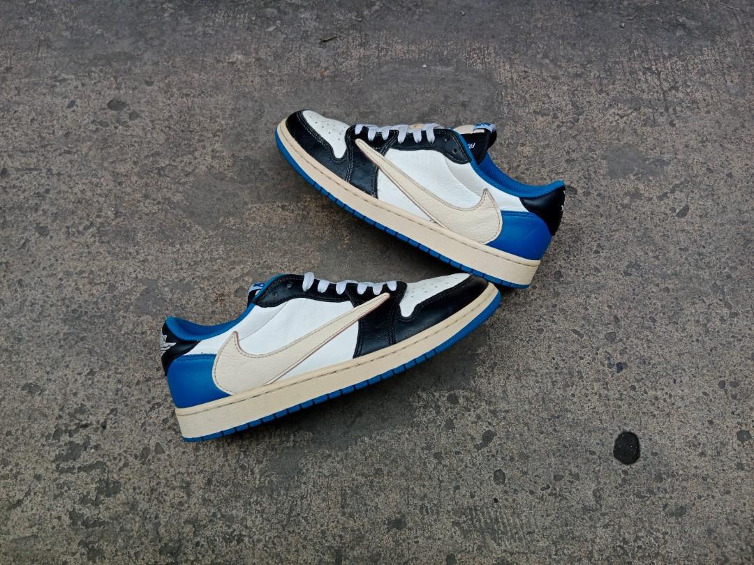 J1 LOW FRAGMENT x TRAVIS SCOTT, Men's Fashion, Footwear, Sneakers on  Carousell