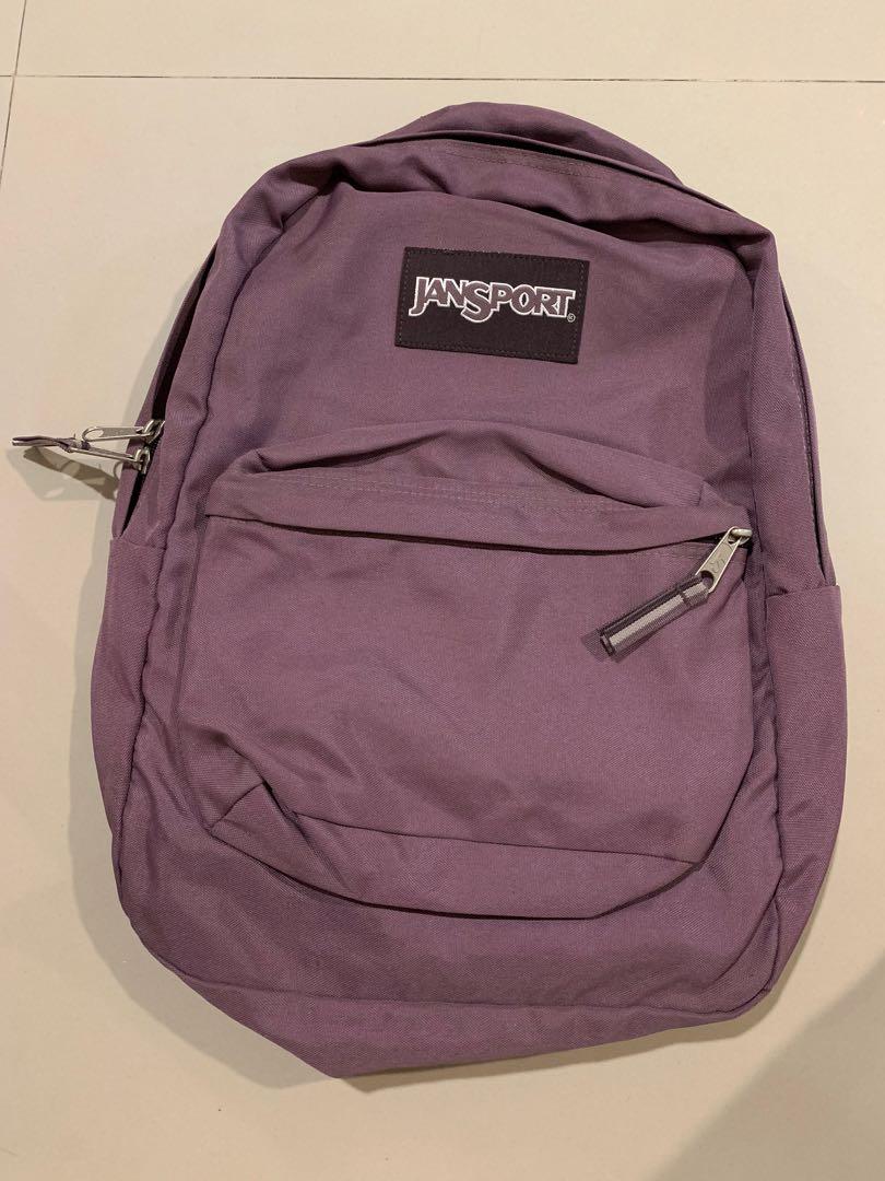 lavender jansport backpack