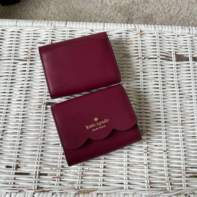 Kate Spade New York Harlow Leather Wallet on a String Crossbody (Blackberry  Preserves) : Amazon.in: Fashion