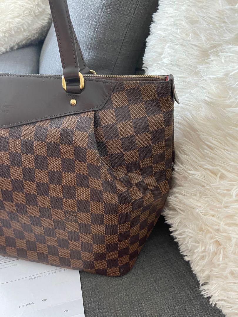 Louis Vuitton Damier Ebene Canvas Westminster GM Bag Louis Vuitton