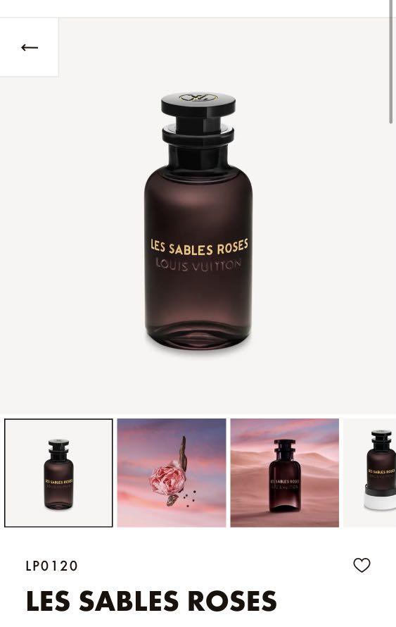 Louis Vuitton - Les Sables Roses decant, Beauty & Personal Care, Fragrance  & Deodorants on Carousell