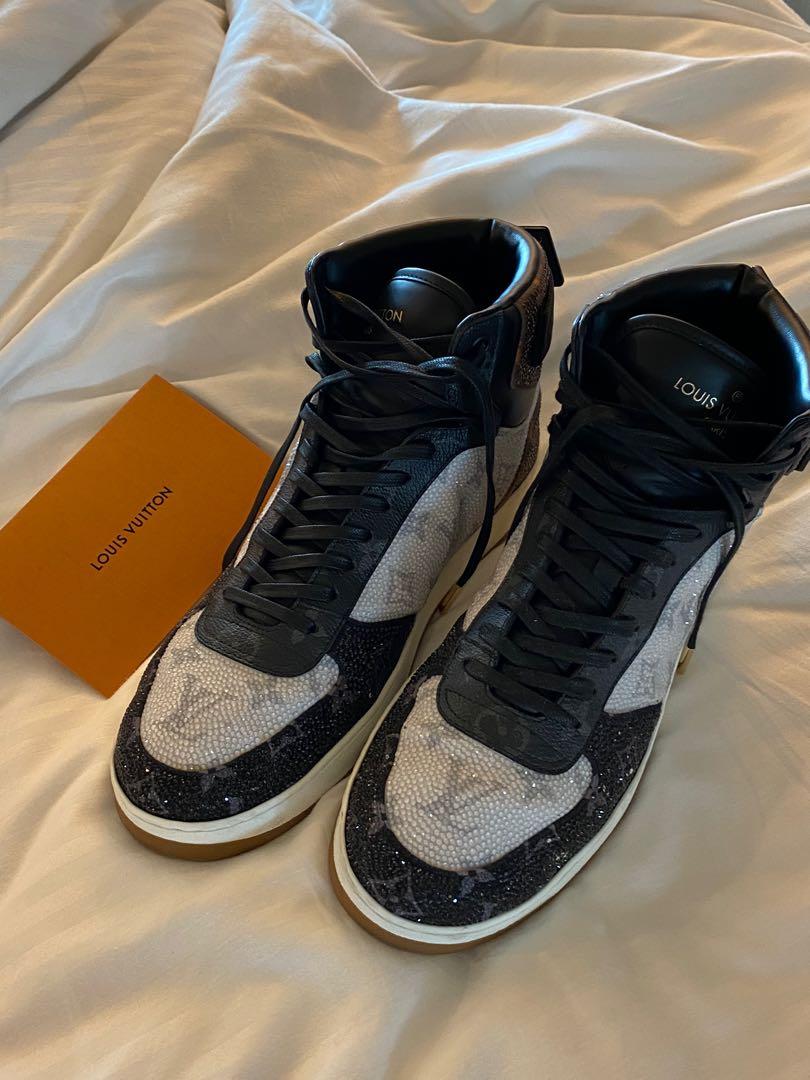 LV RIVOLI SNEAKER BOOT, Luxury, Apparel on Carousell