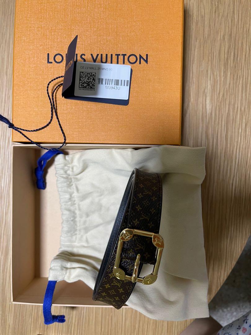 Louis Vuitton Malletier Belt Monogram 25 mm