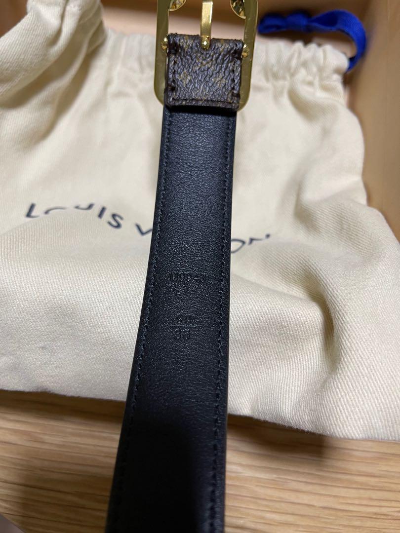 Products By Louis Vuitton : Lv Malletier 25mm Reversible Belt