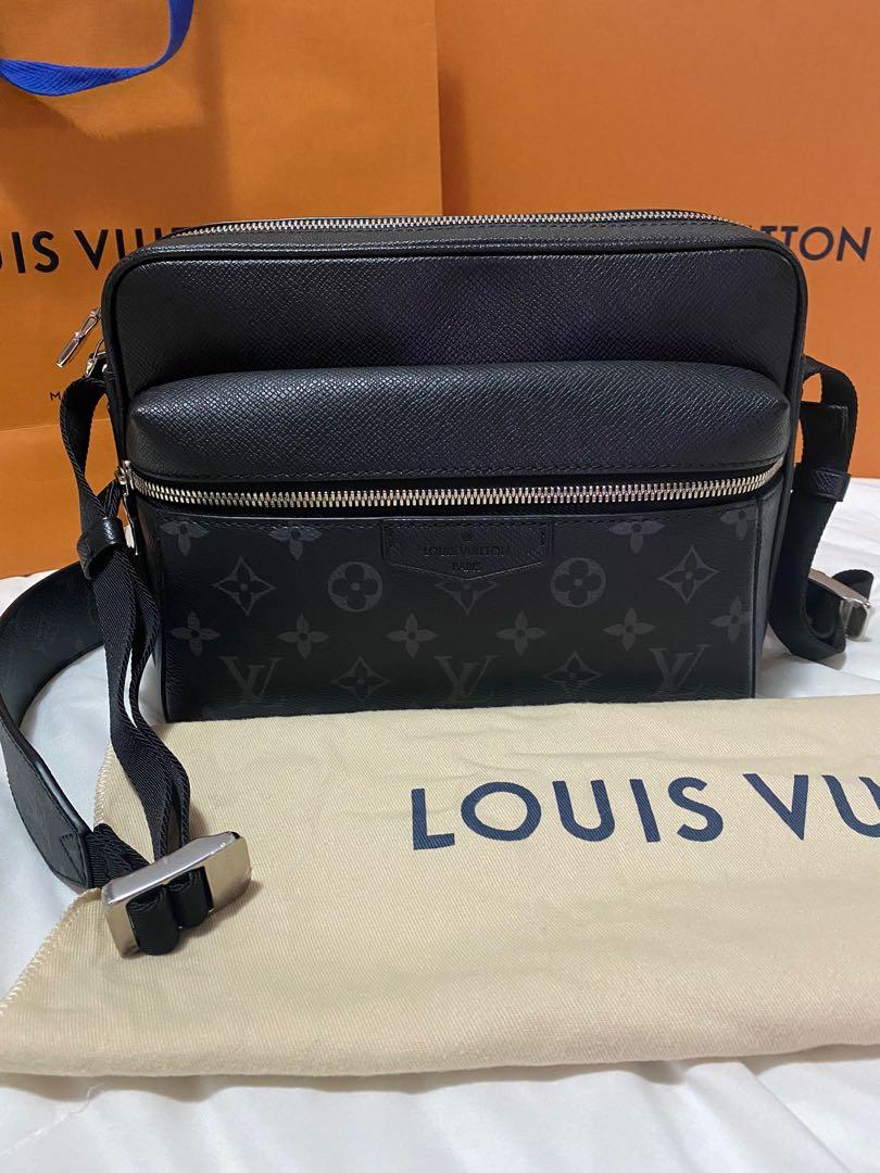 Louis Vuitton Silver Taigarama Outdoor Sling Bag
