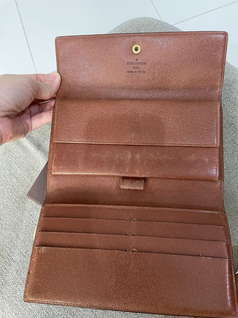 LV Large Tri-Fold Slim Wallet