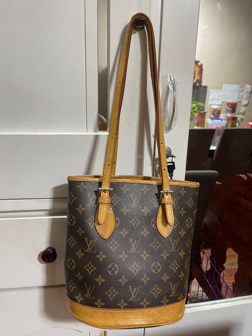 Lv bucket bag, Luxury, Bags & Wallets on Carousell