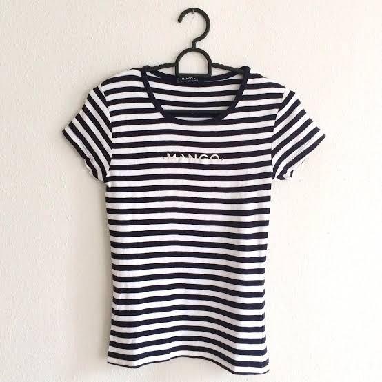 Mango Stripes Basic Shirt (Category: Shirts) located in Taguig. Submitted by apaba (Listing ID 1143301979, Image 1). Description: .