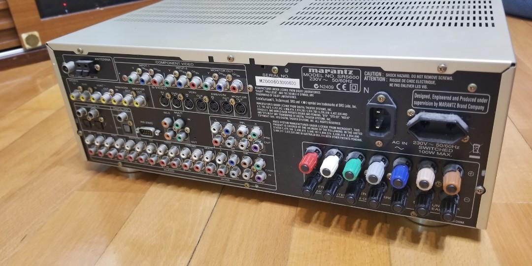 Marantz AV Receiver SR5600 Dolby surround dts, 音響器材, Soundbar、揚聲器、藍牙喇叭