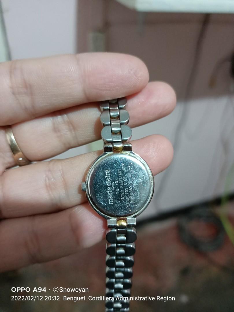 Marie claire store brand watches review