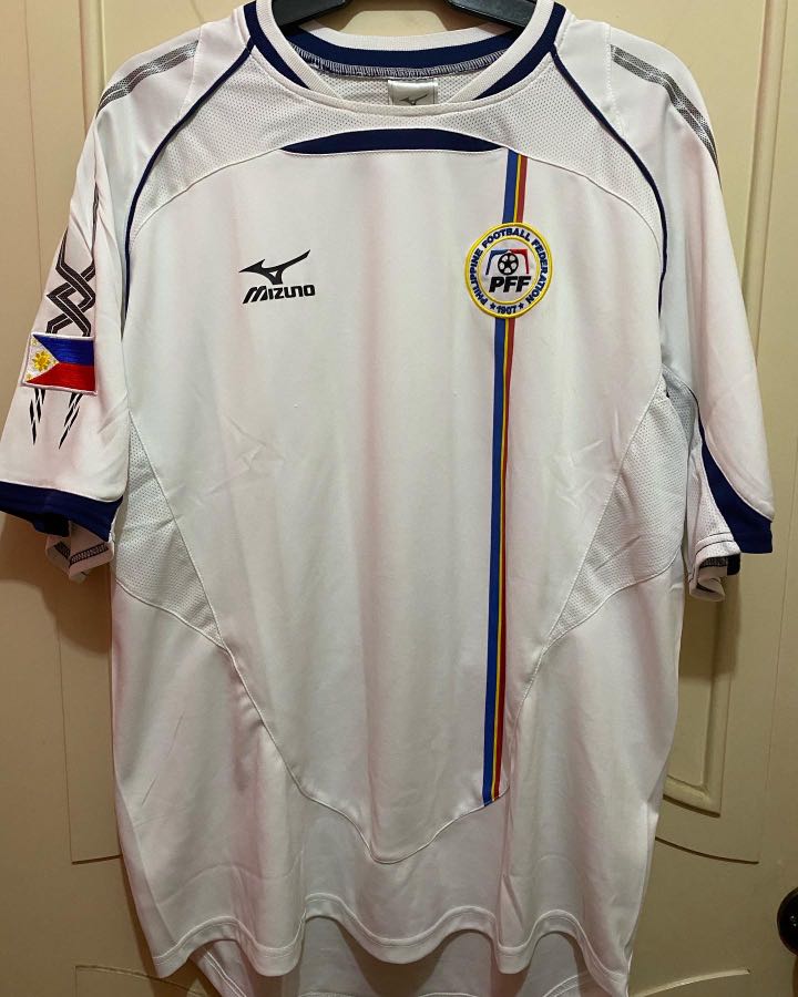 Mizuno Philippine Azkals Home Football / Soccer Jersey, Men's Fashion