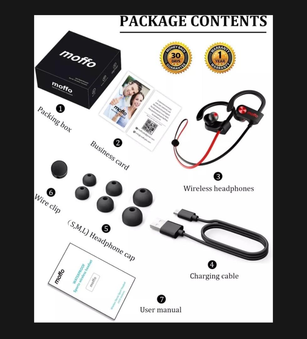 Moffo U8i Bluetooth Set Audio Earphones on Carousell
