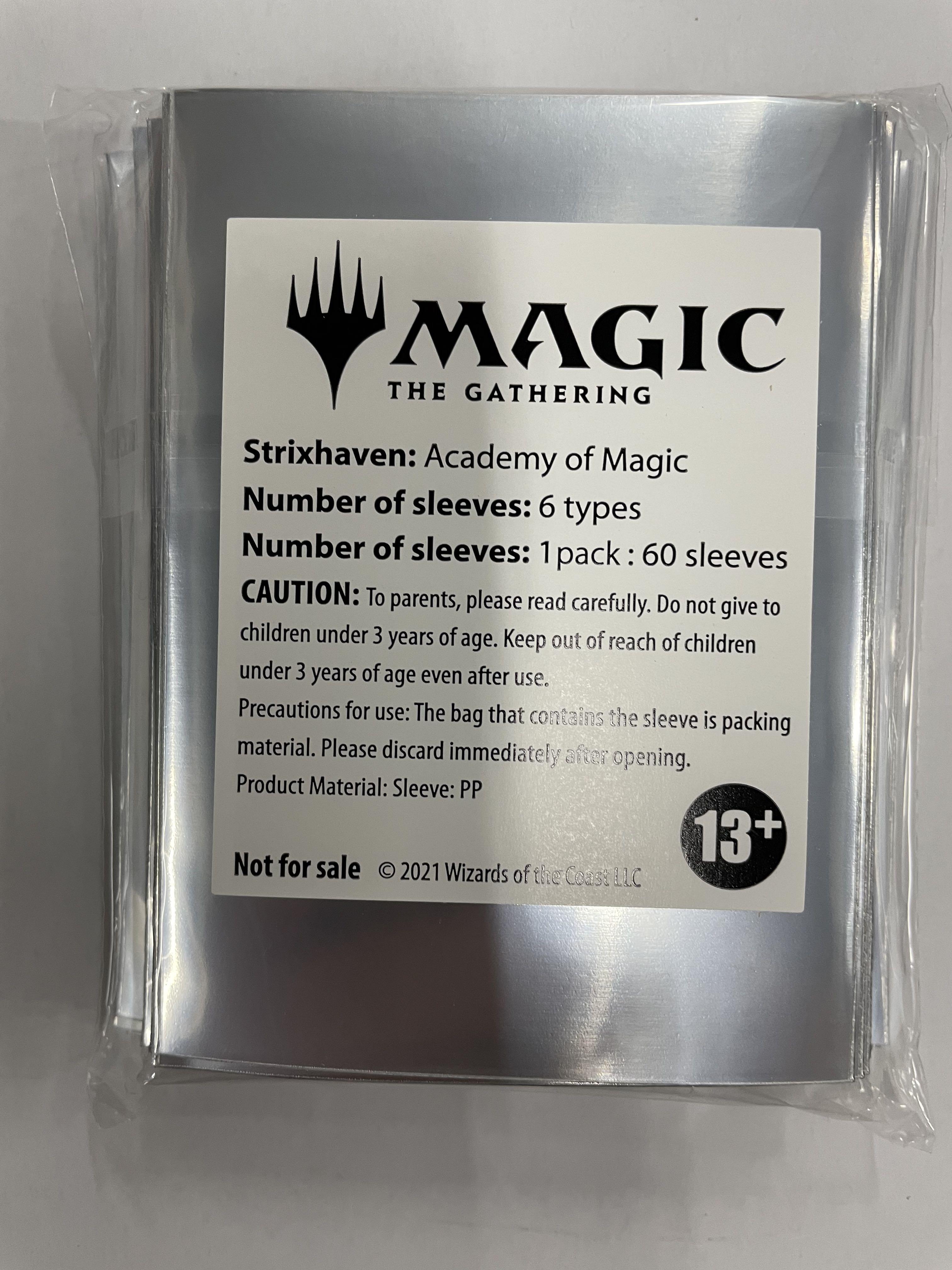 Mtg strixhaven Japanese art foiled apac promo card sleeves 60 pieces sealed (67x92mm), Hobbies & Toys, Toys & Games on Carousell Mtg strixhaven Japanese art foiled apac promo card sleeves 60 pieces sealed (67x92mm), Hobbies & Toys, Toys & Games on Carousell