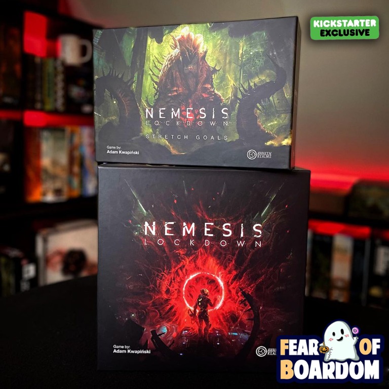 Nemesis Lockdown (Kickstarter Edition) with Stretch Goals Box