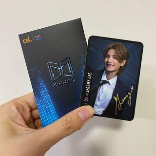 NEW | Jeremy 李駿傑 Mirror 珍藏卡 | 西裝造型 | csl卡 | 連原裝紙卡套 | Fans收藏之選