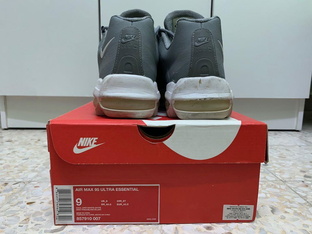 Nike air max deals 95 ultra essential gris