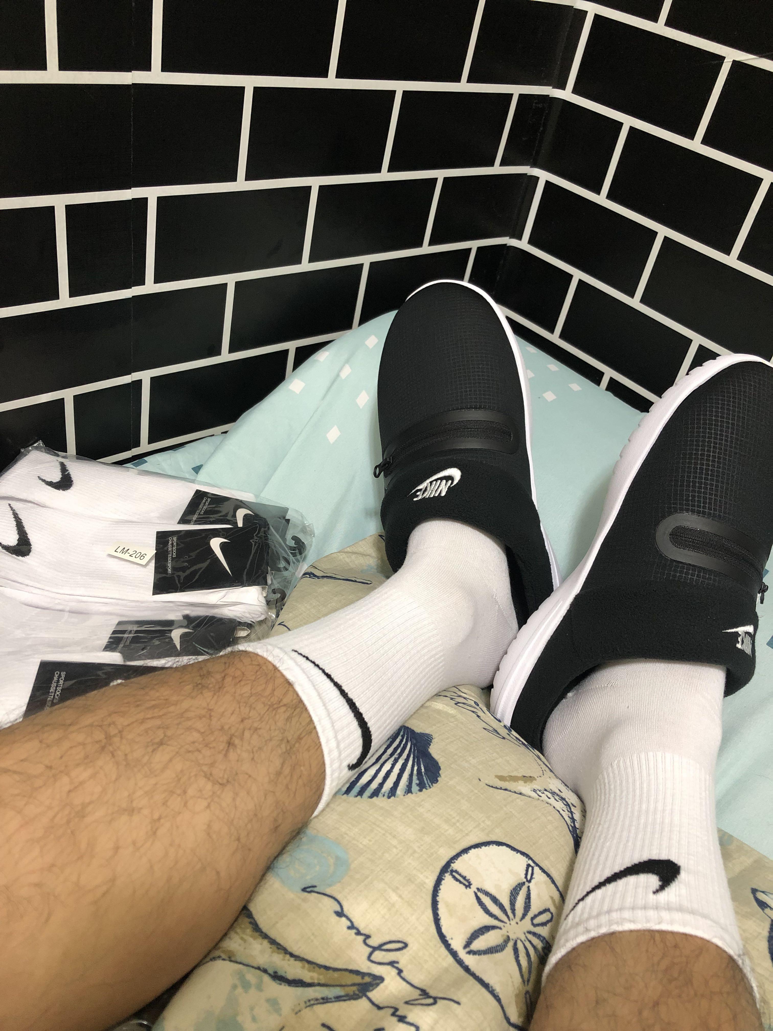 NIKE BURROW, Men's Fashion, Footwear, Slippers u0026 Slides on Carousell