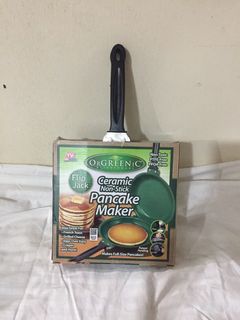 Orgreenic Flip Jack Pan The cake pan cake machine Flip Jack Pan ceramic  Pancake Maker Free