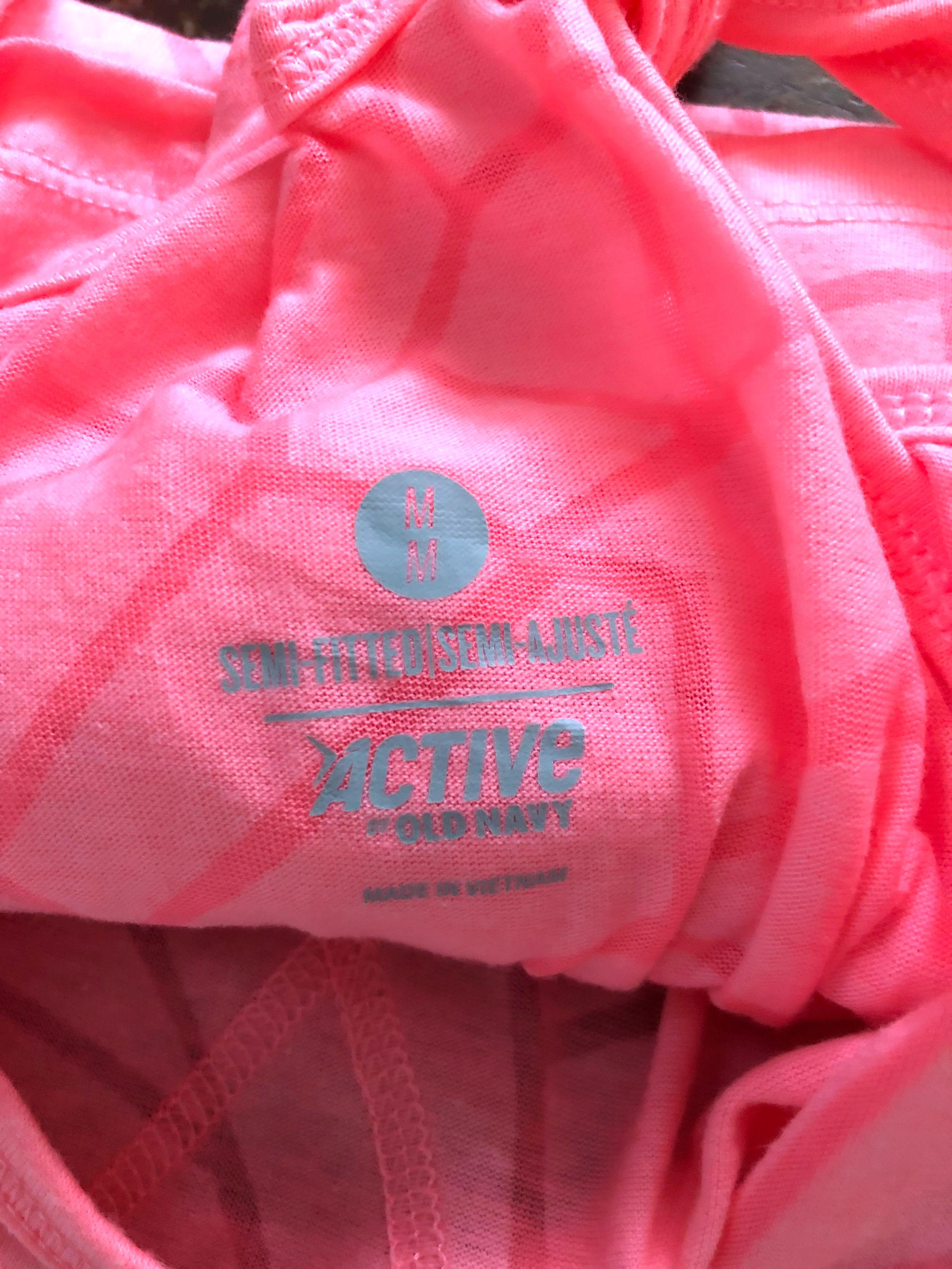 Old Navy Neon Pink Tank Top (Category: Activewear) located in Muntinlupa City. Submitted by allyandkai (Listing ID 1143412311, Image 3). Description: Never been used.