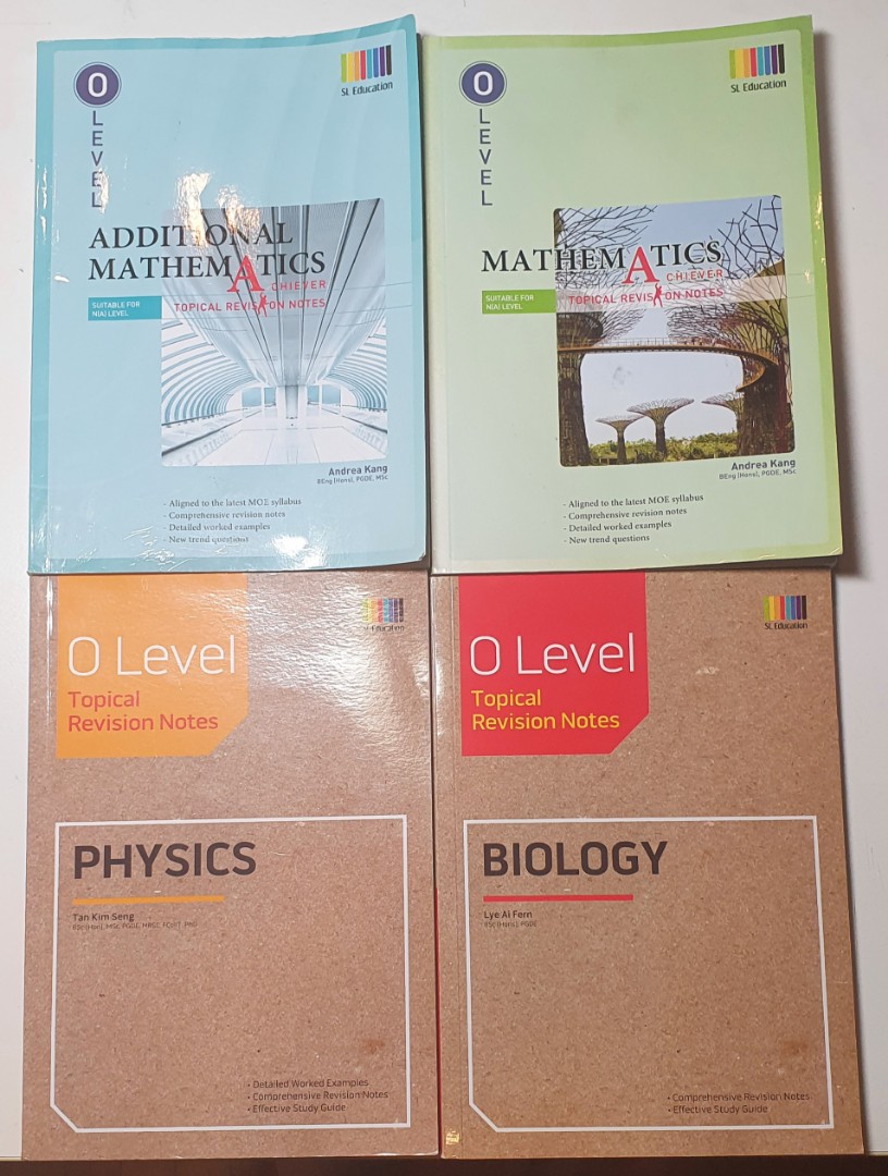 Olevel Topical Revision Notes SL Education, Hobbies & Toys, Books ...