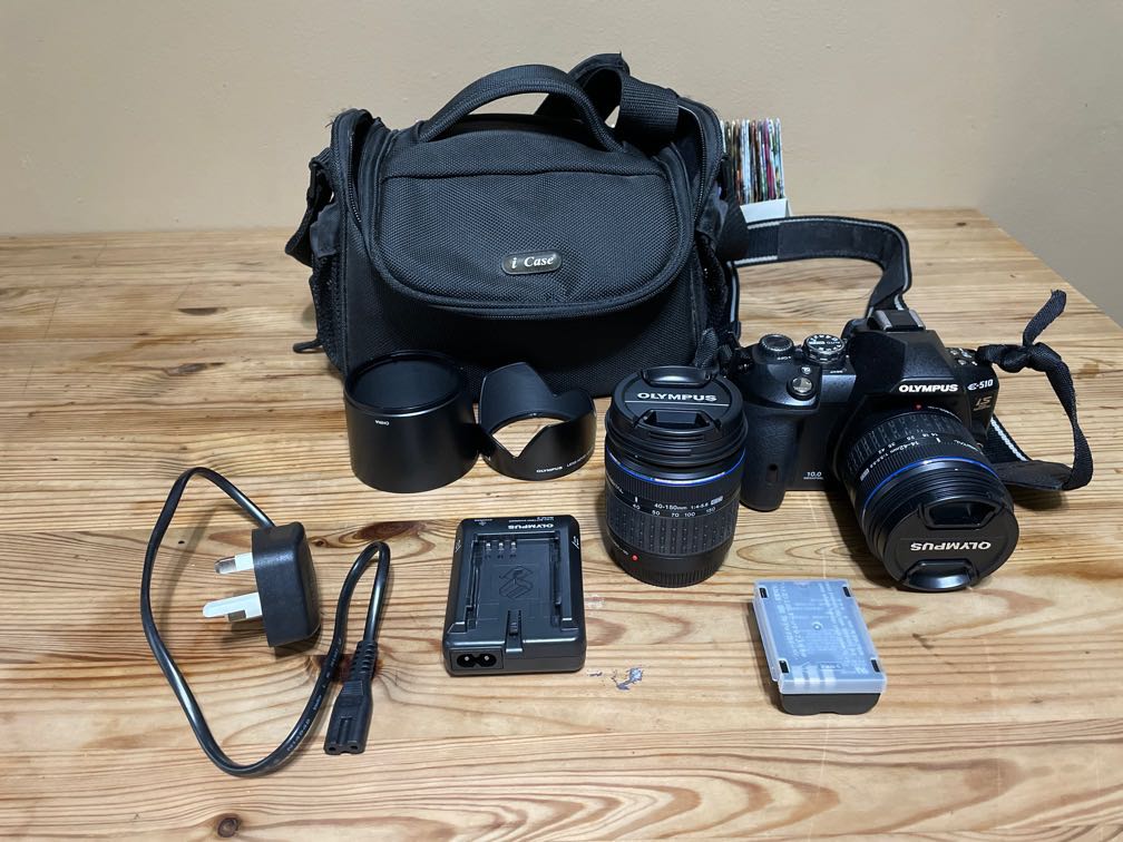 Olympus E510 DSLR, Photography, Cameras on Carousell