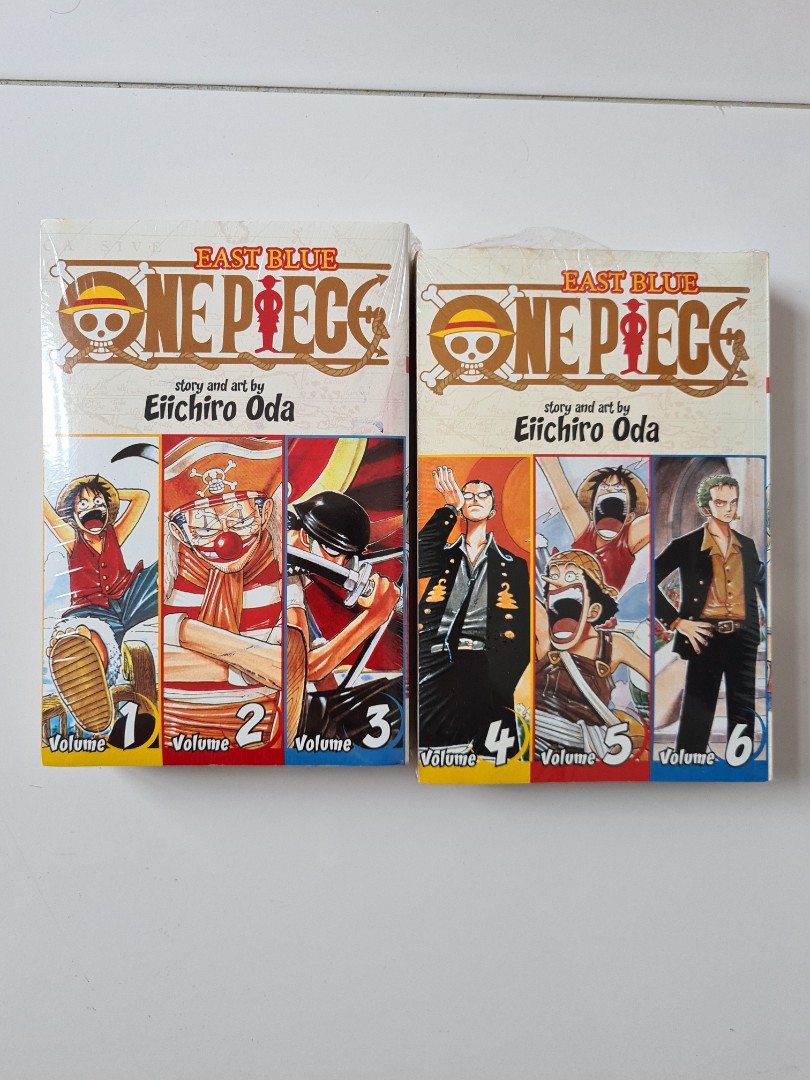 One Piece East Blue vol 1 to 6, Hobbies & Toys, Books & Magazines