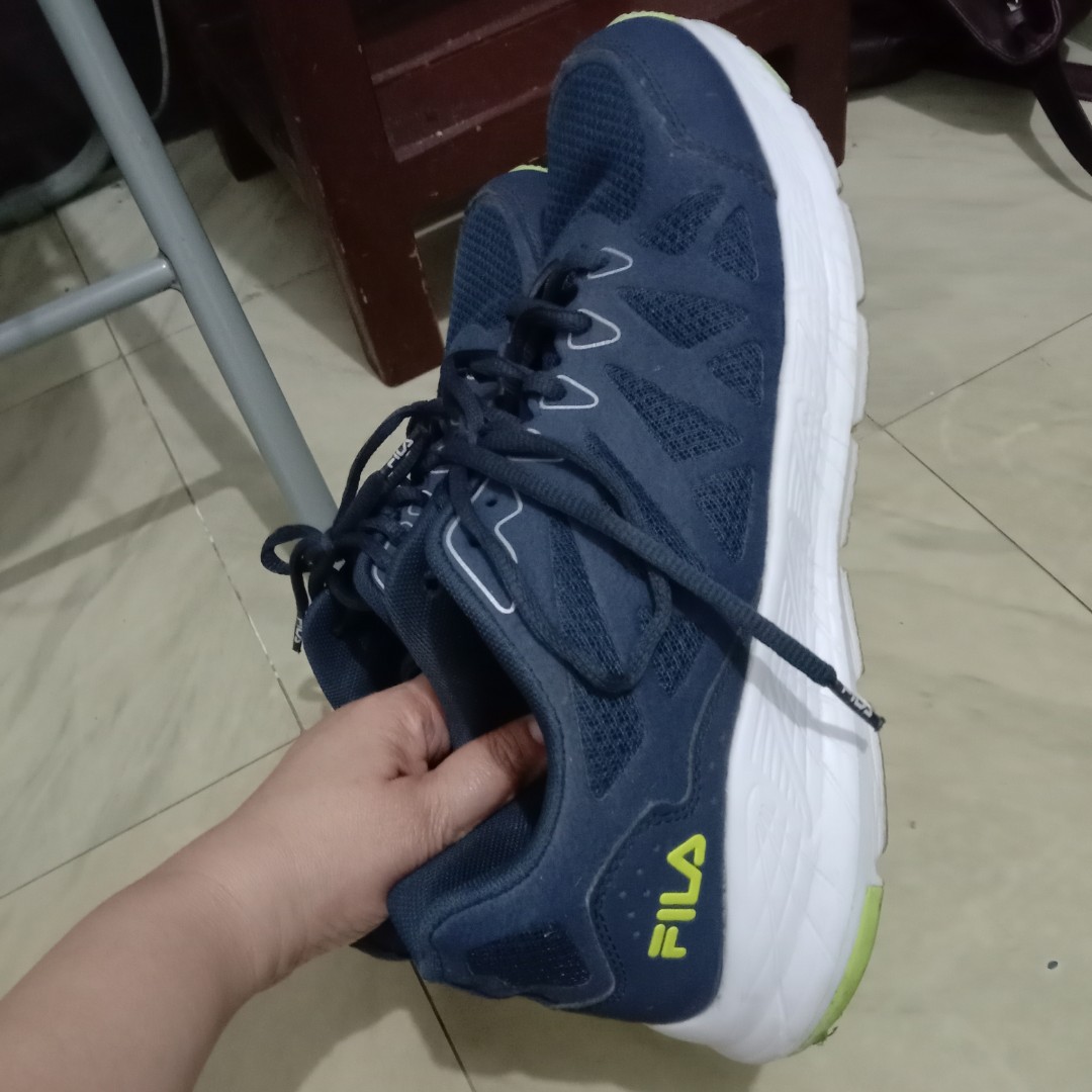 Fila running shoes blue online