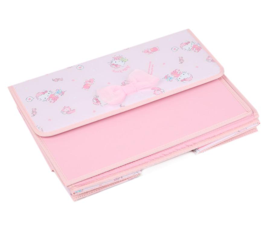 Original Sanrio 2018 Hello Kitty Storage Box Big (Category: Storage Boxes & Baskets) located in Manila. Submitted by littlemingshop (Listing ID 1143089559, Image 3). Description: 02-12-2022 FOR SALE P 1995 Original Sanrio Hello Kitty Storage Box bIg 10.25"H x 15.25"W x 10.5"D Folded: 1.5"H - Polyester & cardboard with lining - Handles on both sides - Flap with velcro closure - Wipe clean only - Weight: 1 lb & 15.6 oz Location: Manila, Philippines
