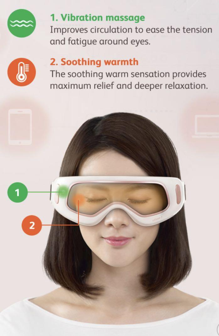 Uvision 3 sales eye massager