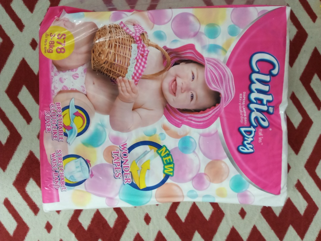 Cutie dry pampers top