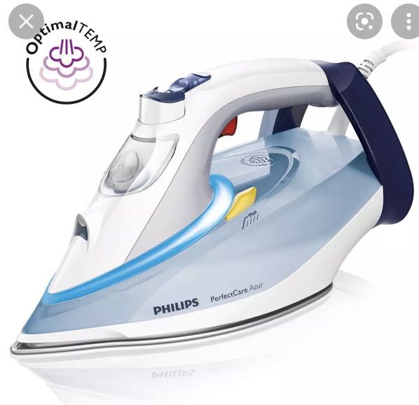Philips Perfect Care Iron Azur Type GC 4910, TV & Home Appliances