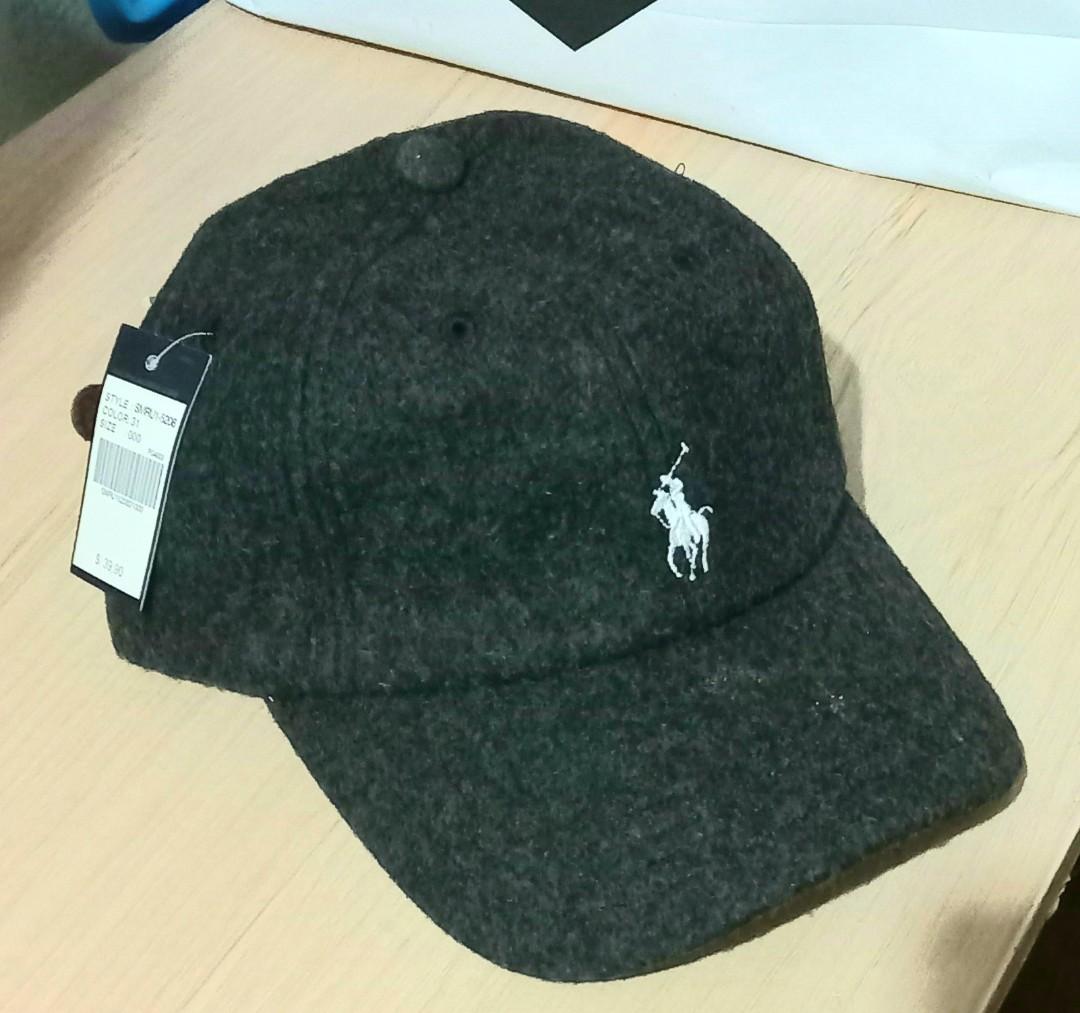 Polo Ralph Lauren Wool Cap, Men's Fashion, Watches & Accessories, Caps &  Hats on Carousell