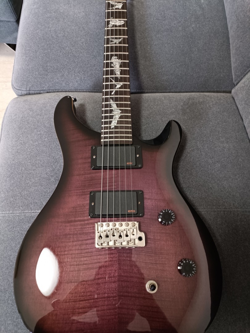 PRS SE Paul Allender electric guitar, Hobbies & Toys, Music & Media, Musical Instruments on