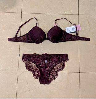 Purple Lace Underwear
