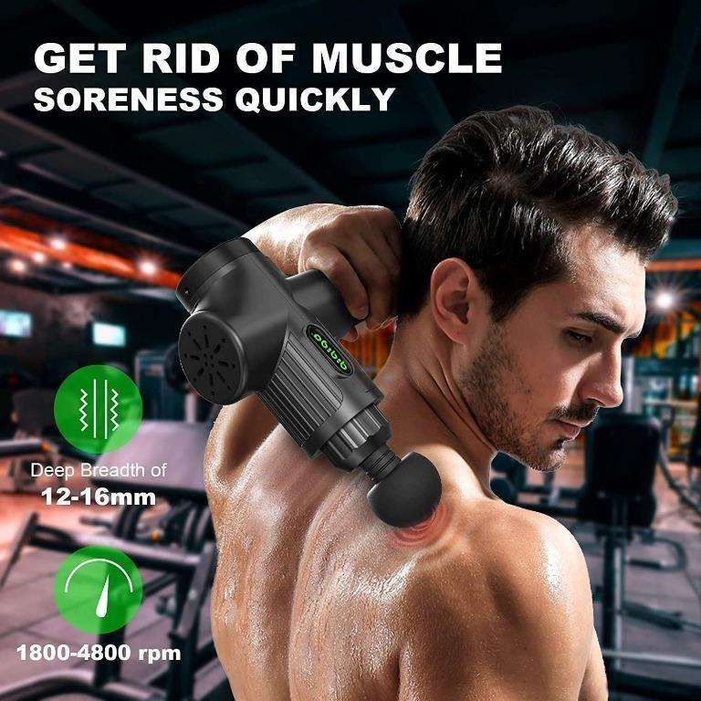 Multifunctional massage gun helps relieve muscle soreness and stiffness store