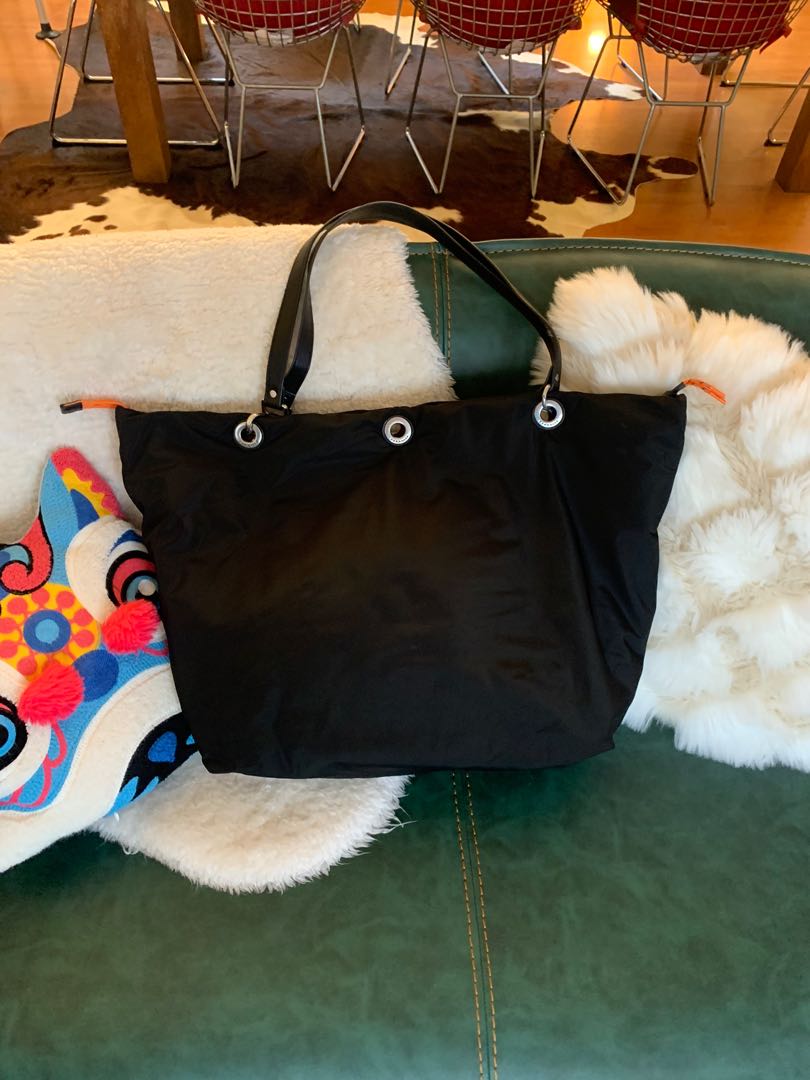 Rag Bone Revival Tote Large Shoulder Bag BLACK