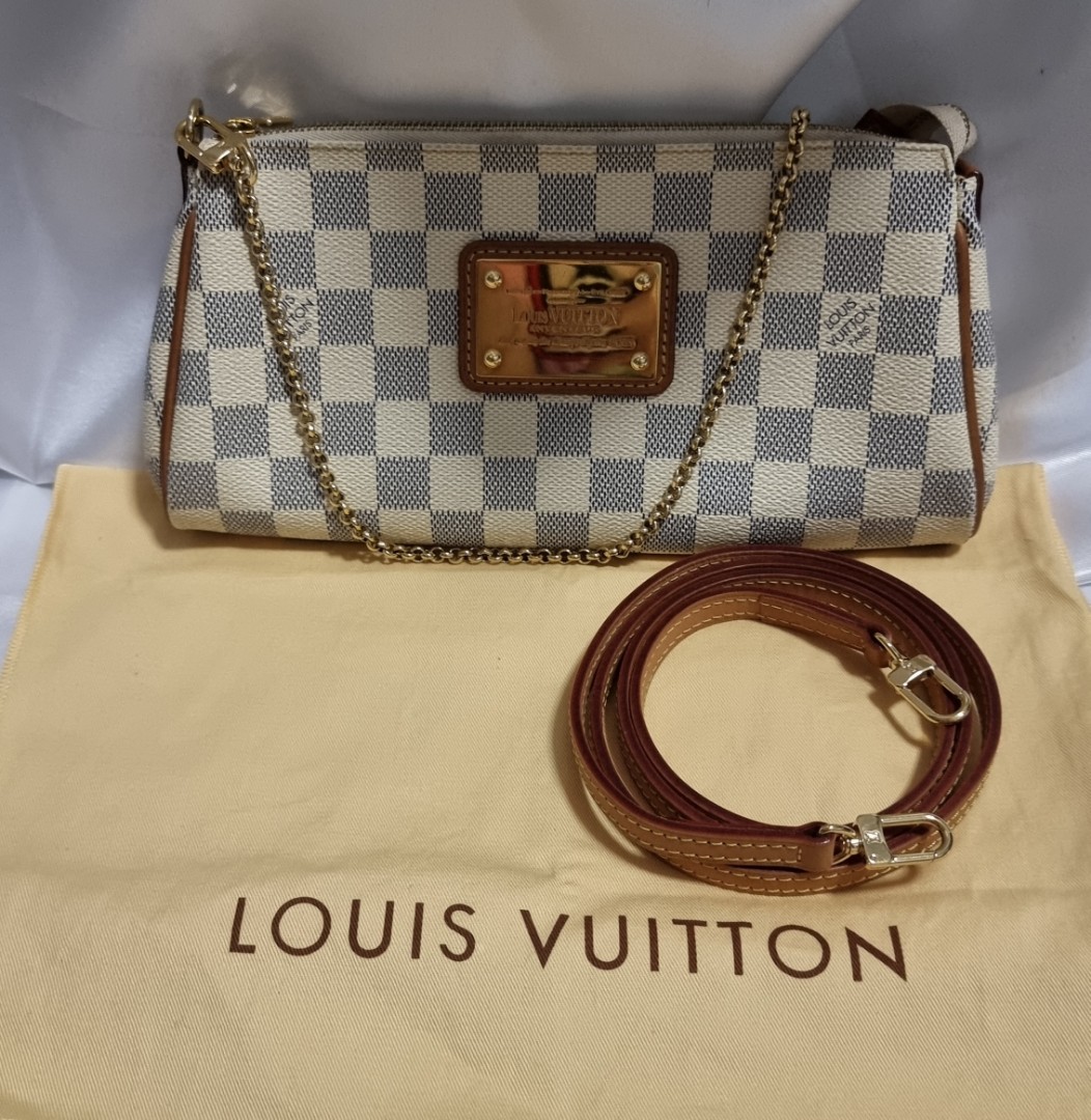 Louis Vuitton Discontinued Damier Azur Pochette Eva India